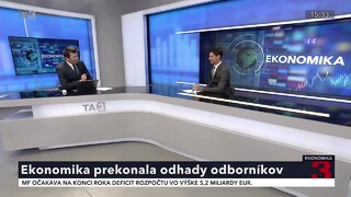 Ekonomika na jar stúpla o jeden a pol percenta. Je to dobrý výsledok?