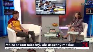 Ako malý sledoval kanoistu Gelleho ako získal striebro. Teraz ho rovnaká disciplína dostala do finále na ME