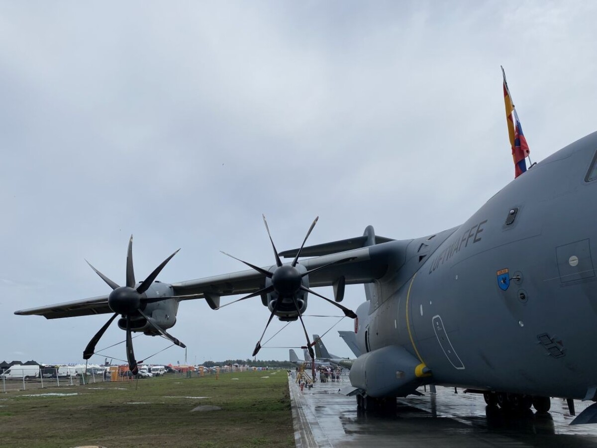 Airbus A400M na SIAF 2022