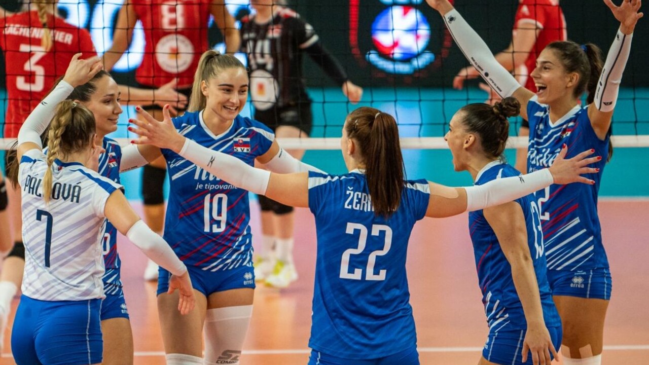 Slovenské volejbalistky uspeli na ME. Na konte majú šesť bodov