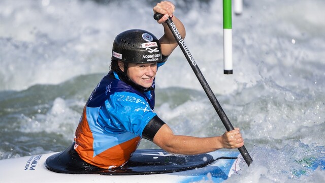 Úspech sedemnásťročnej Slovenky. Paňková získala striebro vo finále C1 vo vodnom slalome