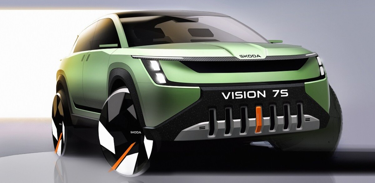 skica Škoda VISION 7S