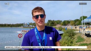 Talentovaný veslár Strečanský dosiahol ďalší úspech, na ME do 23 rokov získal bronz