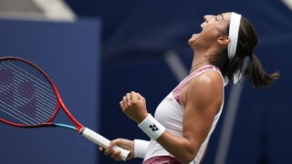 Garciová natiahla svoju sériu výhier, v osemfinále US Open si poradila s domácou Riskeovou-Armitrajovou