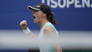 Swiateková sa prvýkrát v kariére prebojovala do semifinále ženskej dvojhry. Vyradila poslednú Američanku