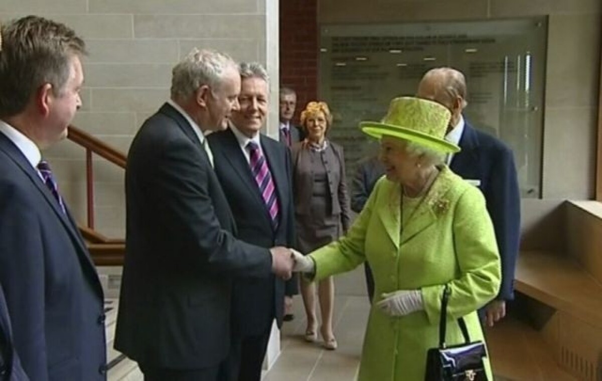 kráľovná Alžbeta II. IRA