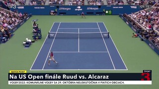Finále tohtoročného US Open po napínavých semifinálových zápasoch bude medzi Ruudom a Alcarazom