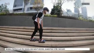 Zaujímavé riešenie prináša elektrické kolieskové korčule na bežnú obuv