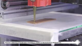 3D tlačiteľná drevná múčka vytvára pri schnutí zložité drevené výtvory