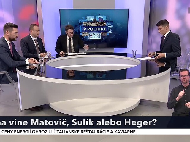 Je na vine Matovič, Sulík alebo Heger? / Vydrží menšinová vláda do konca?