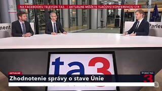 MIMORIADNE Štúdio ta3: Najbližšie týždne budú pre Európsku úniu kľúčové. Slovensko vstupuje do krízy s najslabšou vládou
