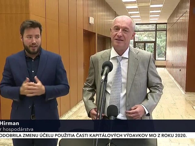 Hirman si vyskúšal rokovanie vlády ako minister hospodárstva. Zákony proti drahým energiám majú byť známe budúci týždeň