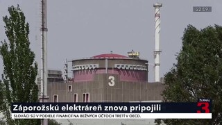 Záporožskú elektráreň pripojili k ukrajinskej sieti. Technici opravili jedno zo štyroch zariadení