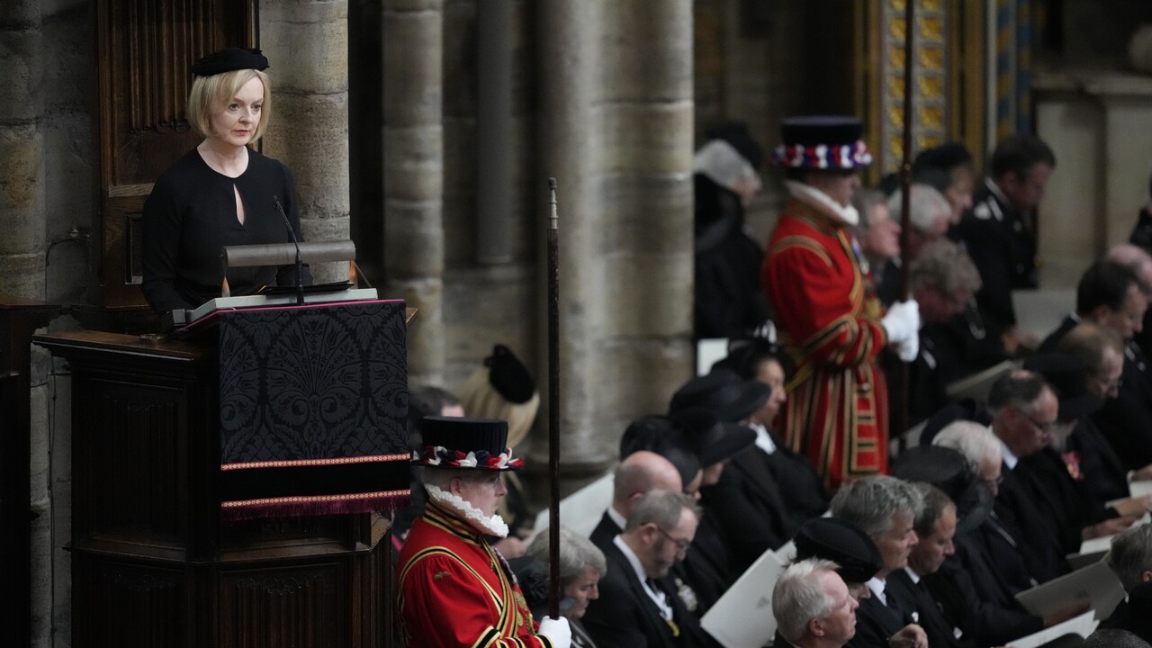 Pohreb kráľovnej Alžbety II.