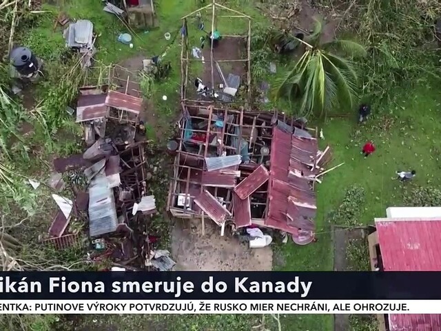 Hurikán Fiona neutícha, zosilnel na predposlednú kategóriu. Dosahuje obrovskú rýchlosť