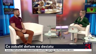 Množstvo rodičov preferuje sladké polotovary. Pre zdravé stravovanie nie je dôležitá iba desiata, ale aj obed a večera