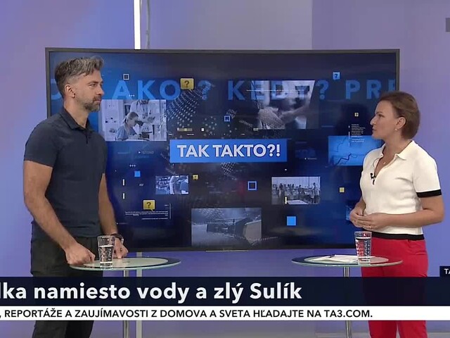 Vodka namiesto vody a zlý Sulík