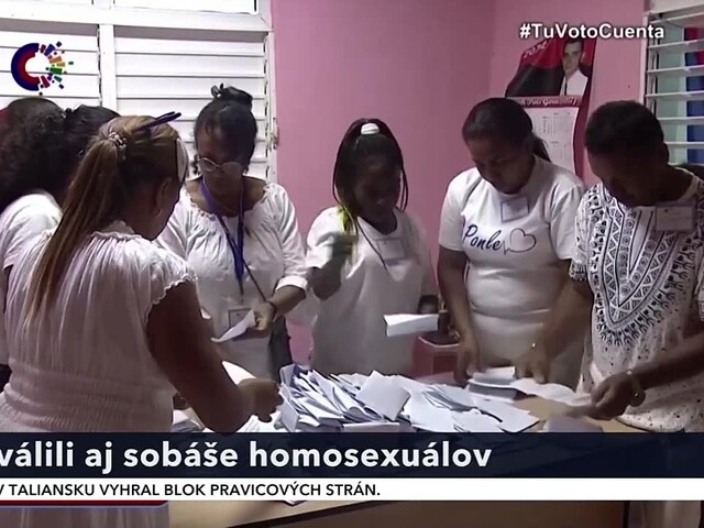 Kuba schválila zákon o rodine. Páry rovnakého pohlavia sa môžu zosobášiť aj si adoptovať deti