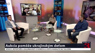 Zasiahnutým rodinám a deťom vojnou na Ukrajine pomôže charitatívna aukcia ukrajinského umenia