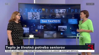 Teplo je životná potreba seniorov