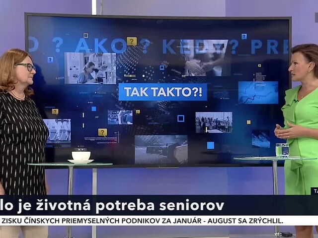 Teplo je životná potreba seniorov