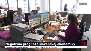 Negatívna prognóza slovenskej ekonomiky. HDP tento rok stúpne o 1,9 %