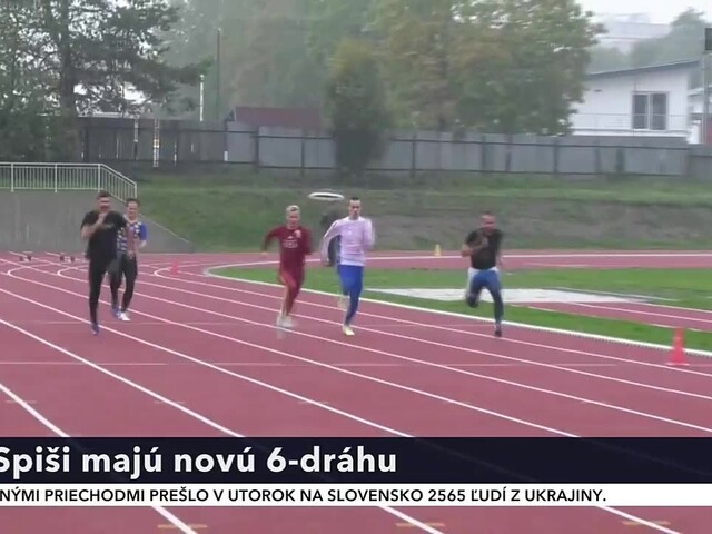 Osemdráhová rovinka a šesťdráhový ovál. Novému atletickému štadiónu sa tešia na Spiši