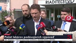 TB Lekárskeho odborového združenia o hromadnom podávaní výpovedí