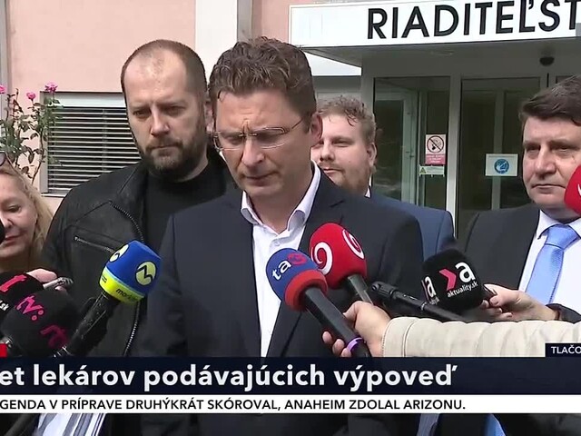 TB Lekárskeho odborového združenia o hromadnom podávaní výpovedí