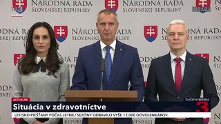 TB strany Hlas-SD o situácii v zdravotníctve
