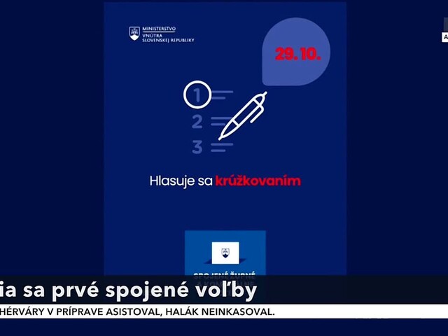 Prvé spojené voľby sa blížia. K dispozícii zrejme bude aj špeciálna urna pre ľudí s covidom