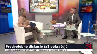 Predvolebné diskusie ta3 pokračujú. Koho moderátori vyspovedajú a čo všetko divákov čaká?