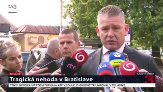 TB ministra vnútra R. Mikulca o tragickej nehode v Bratislave