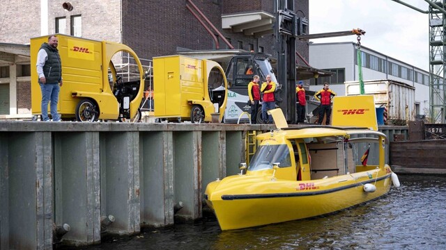 Nemecká pošta testuje loď na solárny pohon. Poštári ju nazývajú kačica