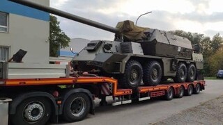 Slovensko dodalo Ukrajine ďalšie húfnice Zuzana 2, informoval Naď