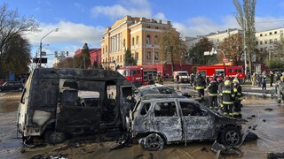 Rusko bombardovalo viaceré mestá na Ukrajine, explózie sa ozývali z Ľvova i Žytomyru