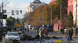 Kyjev po výbuchoch