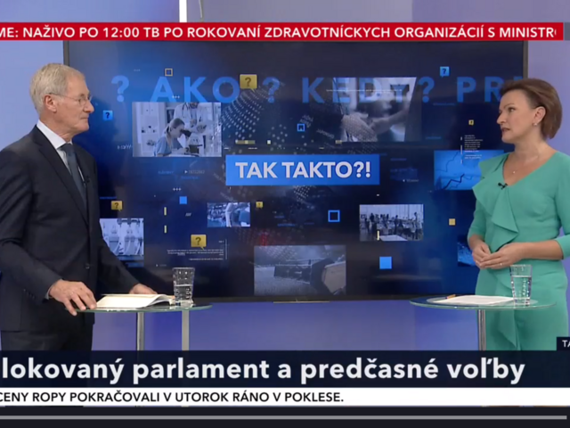 Zablokovaný parlament a predčasné voľby
