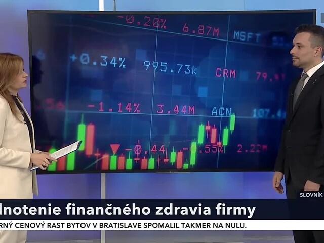 Hodnotenie finančného zdravia firmy