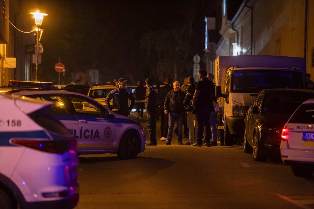 Streľba v centre Bratislavy