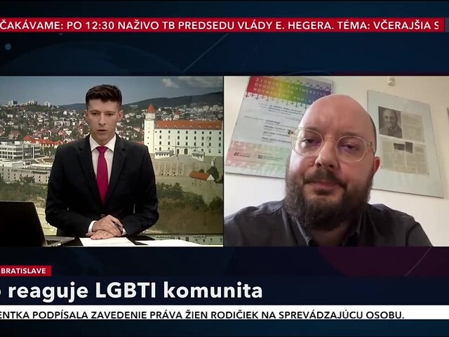 Útok na Zámockej ulici je šokom pre celú LGBTI komunitu, hovorí šéf iniciatívy Inakosť