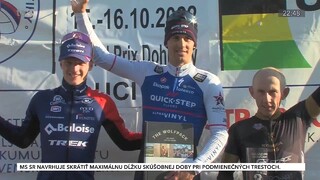 Grand Prix v Dohňanoch ovládli českí cyklokrosári. Slováci bodovali len v kategórii juniorov