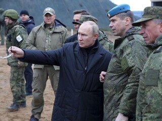 Putin navštívil stredisko, kde cvičia zmobilizovaných ruských vojakov