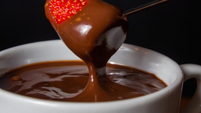 Čokoládové fondue