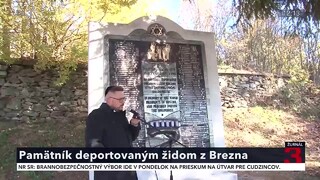 V Brezne odhalili pamätník na počesť židovských spoluobčanov