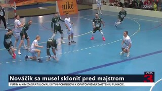 V siedmom kole Niké Handball extraligy sa konal duel medzi nováčikom a úradujúcim majstrom