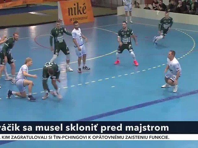 V siedmom kole Niké Handball extraligy sa konal duel medzi nováčikom a úradujúcim majstrom