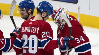 Slafkovský opäť netrénoval. Canadiens čakajú na výsledky vyšetrení jeho zranenia