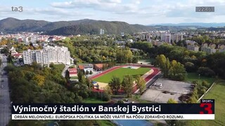 Banská Bystrica sa pýši atletickou infraštruktúrou. Renovovala štadión a vybudovala novú osemdráhu