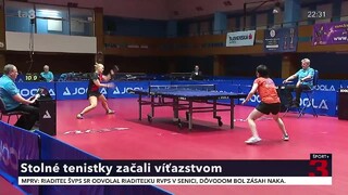Slovenské stolné tenistky vstúpili úspešne do kvalifikácie ME, zdolali Holanďanky